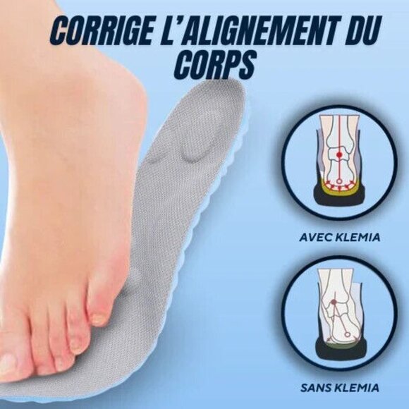 Orthopedic Insoles for Plantar Fasciitis - Women's Size 7-8 (1 Pair) - Picture 5 of 6